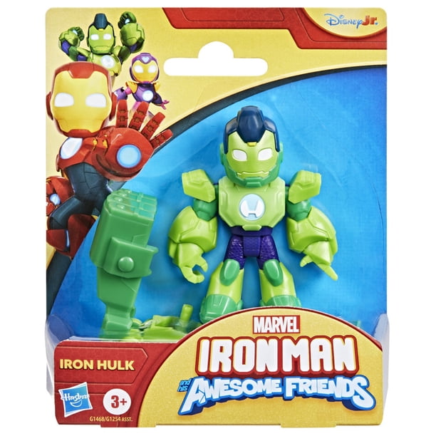 Figura de Acción Hasbro Marvel Iron Man and his Awesome Friends Iron Hulk