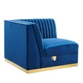 thumbnail image 2 of Sanguine Channel Tufted Performance Velvet Modular Sectional Sofa Right Corner Chair, 2 of 4
