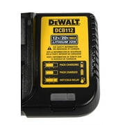 DeWALT Max 12V / 20V Lithium-Ion Battery Charger DCB112