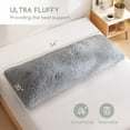 thumbnail image 6 of Body Pillow for Adults Extra Long Full Body Pillow with Removable Cover and Memory Foam Filling, for Side Sleepers and Pregnancy, Soft Support Pillow, Machine Washable (20x54 Inch), 6 of 14