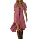 thumbnail image 1 of Vestido de Verano para las Mujeres Playa Color Sólido sin Mangas Hueco Vestido de Midi, Vestido de Fiesta Casual para Vacaciones Y Salidas Diarias, 1 of 6