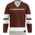 thumbnail image 2 of Men's GameDay Greats Brown St. Bonaventure Bonnies Hockey Jersey, 2 of 4