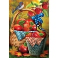 thumbnail image 3 of Briarwood Lane Harvest Apple Basket Fall Garden Flag, 3 of 4