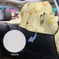 thumbnail image 6 of Xixirimido Sunflower Music Notes Print Car Seat Towel Covers Athletic Running Towel Sweat Car Front Seat Protector Non Slip Cover for Outdoor Sport Activities Washable, 6 of 8