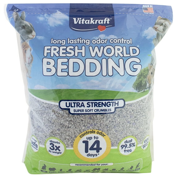 Vitakraft Fresh World® Bedding for Small Animals, Ultra Strength, 2130 cu. in.