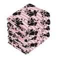 thumbnail image 4 of BZSMCE Towel Cotton Face Towel Soft Hand Towels Fashion Bold Black Rose Pattern, 4 of 9