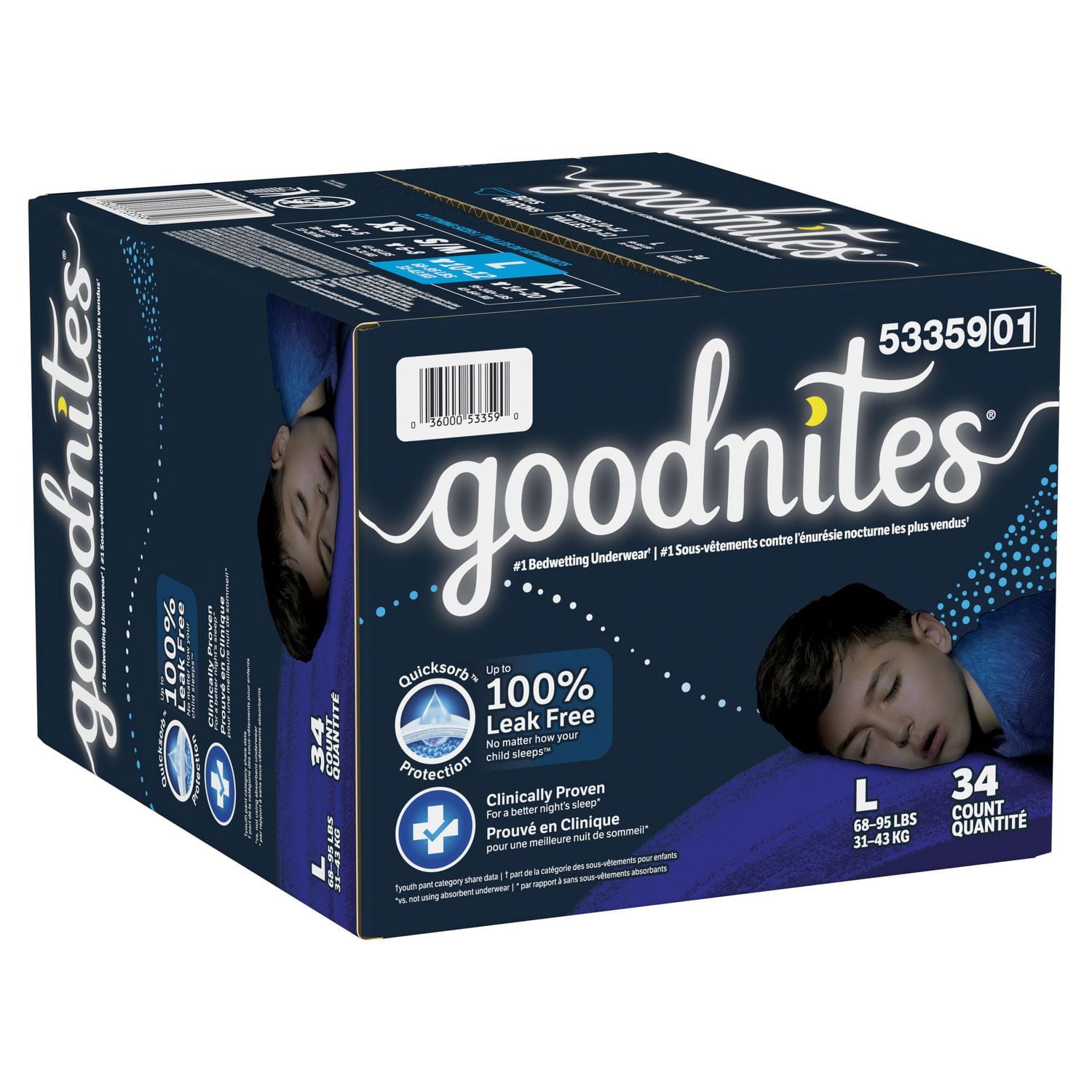 Goodnight ＡＢＤＬ NightTime Underwear For Boys | Goodnites® US | Goodnites® US