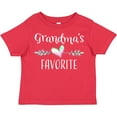 thumbnail image 3 of Inktastic Grandmas Favorite- Heart Grandchild Boys or Girls Toddler T-Shirt, 3 of 5