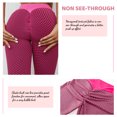 thumbnail image 3 of Leggings de mujer Anti celulitis Levantamiento de glúteos Cintura alta Elástico texturizado, 3 of 7