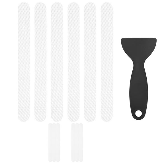 Uxcell 12 PCS Anti Slip Shower Stickers Clear Bathtub Non-Slip Stickers for Safety