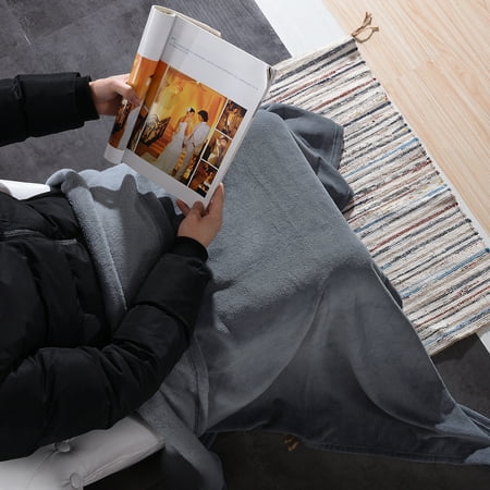 - Multi-Purpose Super Soft Cozy Plush Fleece Throw Blanket For Bed Couch Sofa 50