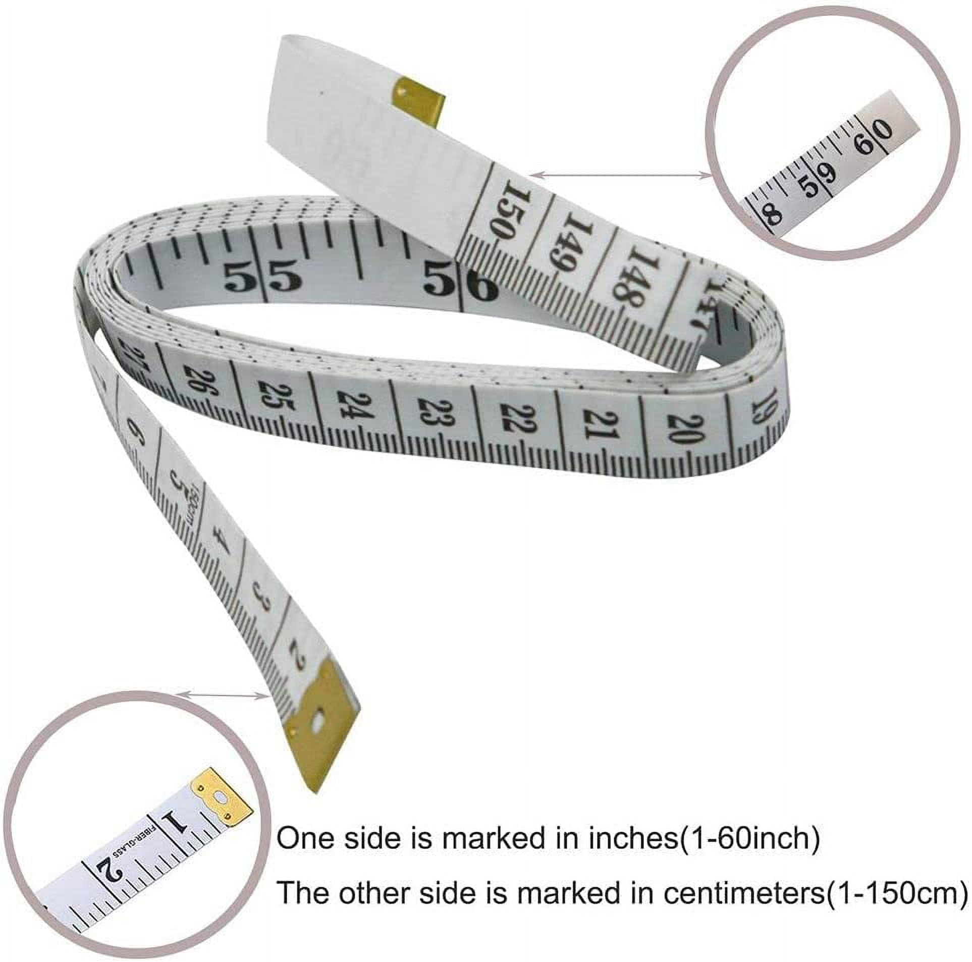 3M Tape Measure PVC Fiber Tape Measure Tailor Soft Ruler Waistline