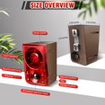 thumbnail image 4 of Alarma solar COTINSE con sensor de movimiento exterior con sonido de 130 dB, 4 of 9