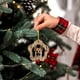 thumbnail image 5 of Pendiente de Árbol de Navidad, Adornación de Hogar, Collar de Árbol de Navidad, Acrílico, Durable, para Salón, para Estudio, Metal, Pequeño, para Dormitorio, 5 of 8