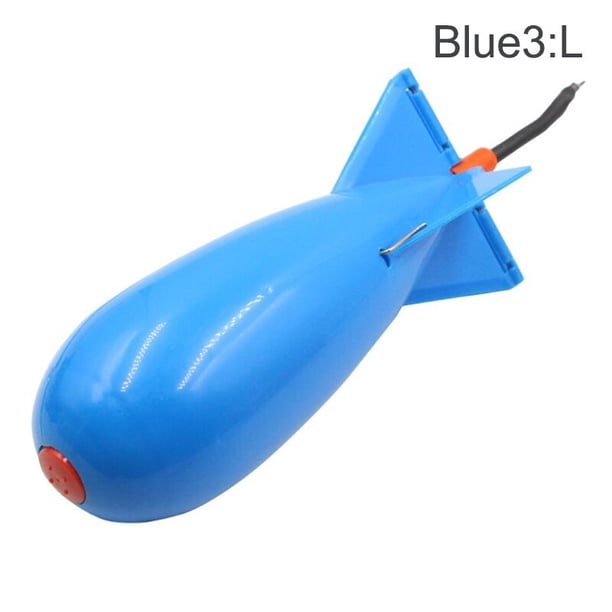 Container Nesting Device Carp Fishing Large Rockets Spod Bomb Pit Beater Spomb Fishing Tackle Rocket Feeder Float Fishing Tools He Qiyong unisex