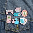thumbnail image 2 of CC1229Broche, Lindo Unisex Máquina De Juego De Computadora Esmalte Broche Pin Bolsa Insignia De Solapa Decoración Para Mujeres Niñas Adolescentes, 2 of 5
