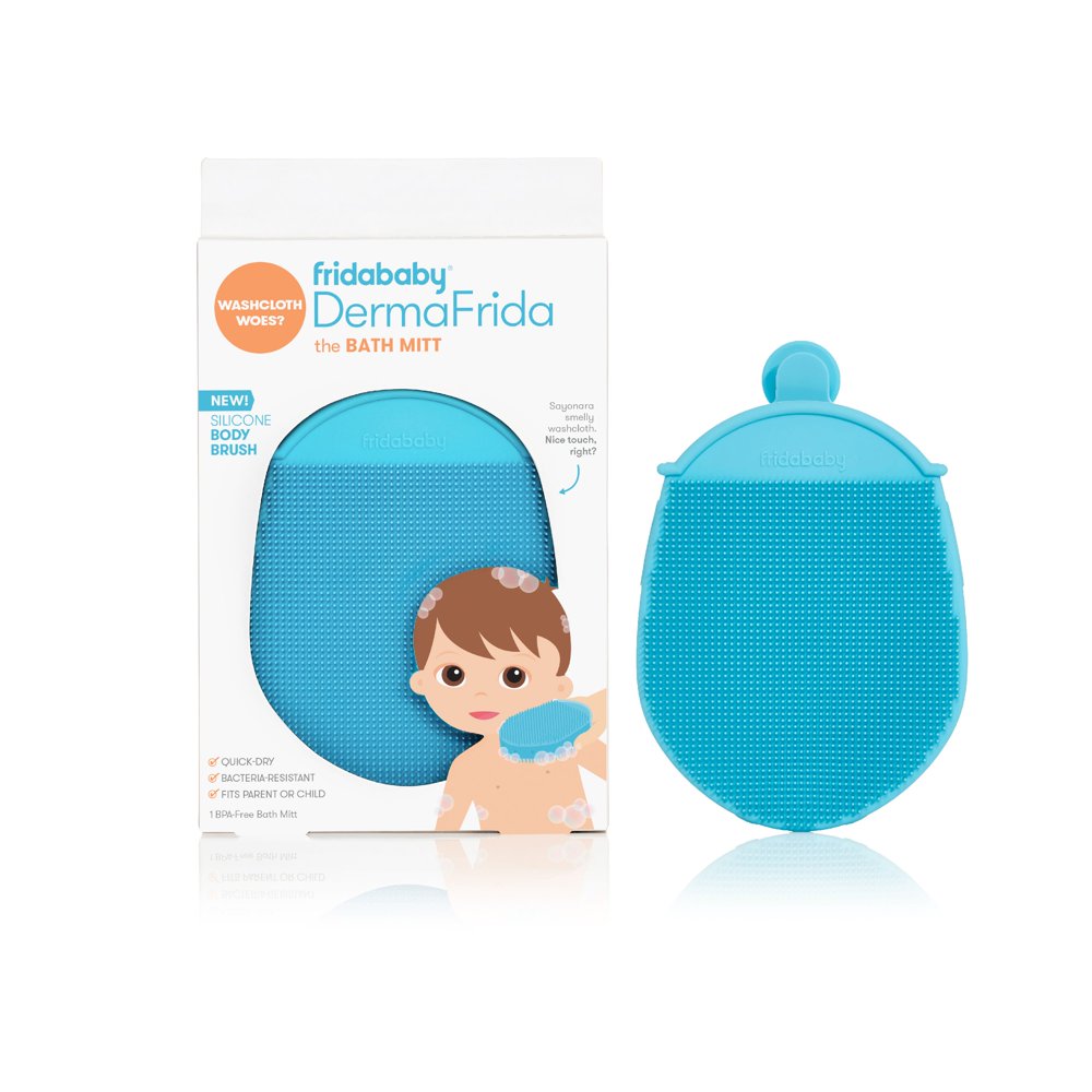 Toddler Silicone Body Bath Brush by Fridababy DermaFrida the Bath