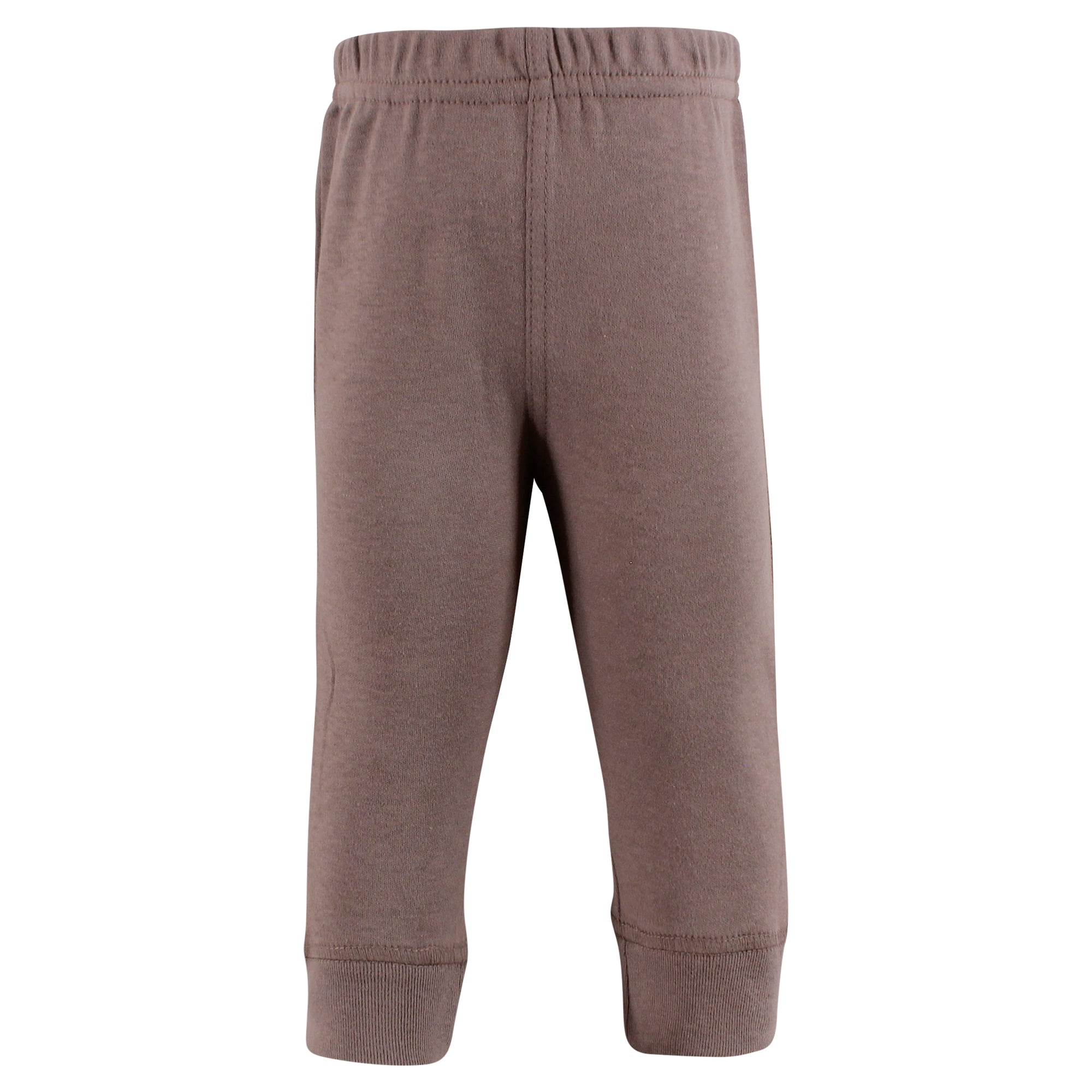 Hudson Baby Cotton Pants and Leggings, Neutral Olive, 12-18 Months