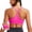 Rose red, variant on RUNNING GIRL Women's Y-Back Sports Bra Low Impact Workout Bras Thin Straps Yoga Bras with Removable Pads