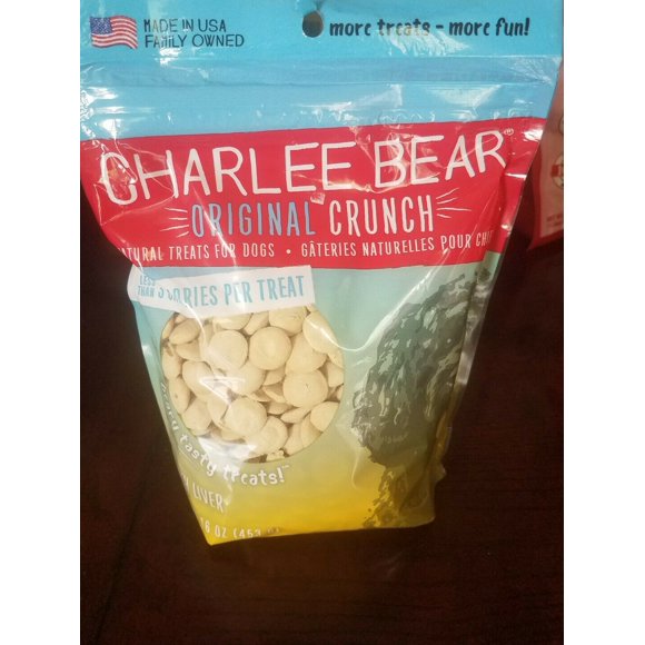 Charlee Bear Gâterie pour Chien d'Entraînement 16 oz Entièrement Naturelle avec Saveur de Foie