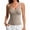 Beige, variant on Zulora Women's V Neck Tank Top Casual Sleeveless Summer Blouse Tops