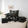 thumbnail image 3 of Erosebridal Hunting Deer Bed in a Bag Twin size, American Flag Bed Set, Rustic Farmhouse Reversible Bedding Twin Size, Breathable Bedroom Decorative, 7-Piece, 3 of 4