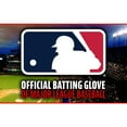 thumbnail image 3 of (2 pack) Franklin Sports MLB Free Flex Baseball Batting Gloves - Black/Gray/White - Youth Medium - 1 Pair, 3 of 7