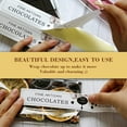 thumbnail image 4 of czcpp-Chocolate Candy Bar Packaging Wrappers 190PCS SET With 100pcs 4"*7.8" Cellophane Clear Plastic Self Adhesive Bags and 90pcs Chocolate Stickers for DIY Chocolate Lover Small Batched Custom Sweet, 4 of 4