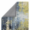 thumbnail image 3 of Matcha Abstract Area Rug in Blue and Green (11 ft. L x 8 ft. W), 3 of 4