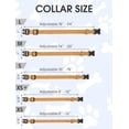thumbnail image 5 of Minzimin 1pcs Reflective Dog Collar, Sturdy Nylon Collars for Large Girl and Boy Dogs, Adjustable Dog Collar with Quick Release Buckle, 5 of 6