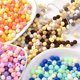 thumbnail image 2 of 6mm 8mm Mixed Color Frosted Beads Colorful Acrylic Round Loose Spacer Beads for Diy Bracelet Phone chain Jewelry Making supplies, 2 of 5