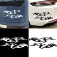 thumbnail image 2 of Hloma 2Pcs Stylish Eagle Flame Car Vehicle Motorcycle Reflective Decals Sticker Decor, 2 of 7