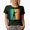 Military Green, variant on Distressed Shadow of a Golf Player, Golfing or Golfer Themed Merch Gift, Black T-Shirt, Small