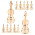 thumbnail image 4 of WHAMVOX 100Pcs Wooden Violin Earrings HandmadeWooden Violin Jewelry Charms for Music Lovers and Artists DIY Crafts Decoration, 4 of 7
