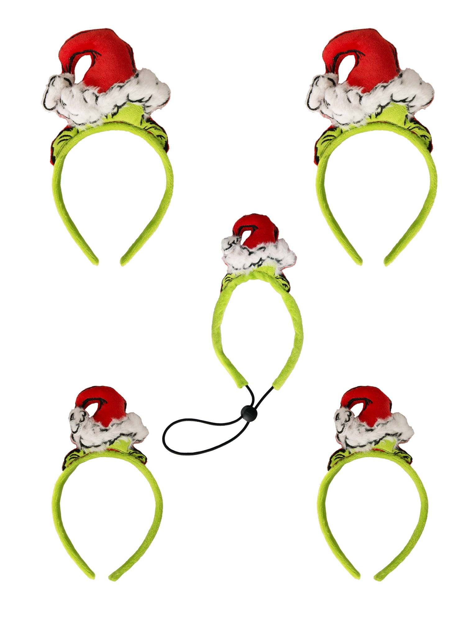 Grinch Family Headband Pack 5 Pieces