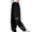 c03Black, variant on LNWUY Wide Leg Pants for Girls Fashion High Wasited Baggy Palazzo Pants Casual Elastic Waist Loose Comfy Pants Black 11 Years