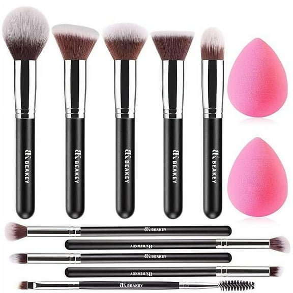 BEAKEY Makeup Brush Set Glam Blend