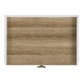 thumbnail image 6 of Furniture of America Mavric Modern Wood 2-Drawer Two-Tone Nightstand with Raised Top Edge, Dusty Oak and White, 6 of 7