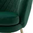 thumbnail image 3 of Duhome Accent Chair Velvet Dark Green 1 Pcs, 3 of 9