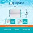 thumbnail image 3 of Hurricane HF8450 Replacement Spa Filter Cartridge for PCS50N and Unicel C-8450, 3 of 9