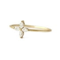 thumbnail image 3 of HeartsAndYou 0.12ct Marquise Cut Moissanite Engagement Ring for Women 18k Yellow Gold Over Silver Minimalist, 3 of 5