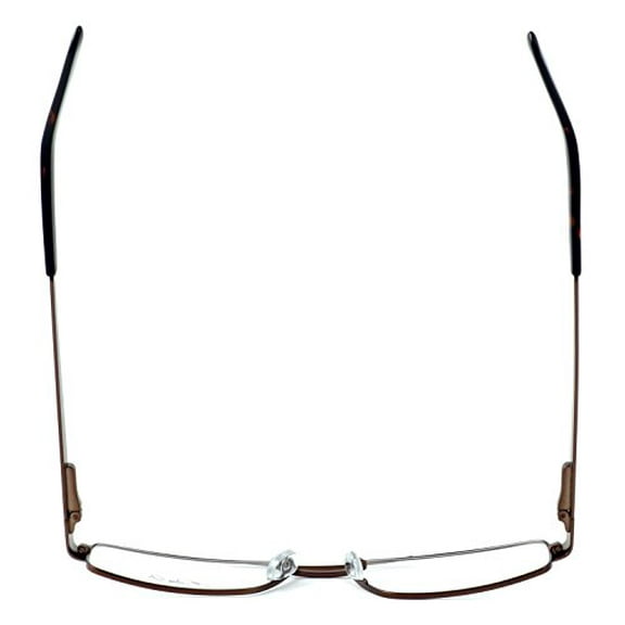 Dale Earnhardt Jr. 6783 Designer Reading Glasses in Brown. Custom made using eyeglass frames and optical grade reader lenses.  1.50