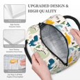 thumbnail image 5 of Vsdgher Insulated Lunch Bag Simple Bento Cooler Bag Lunch Tote Bag , Suitable for picnics, school, work (Childish Dinosaur Print ), 5 of 5