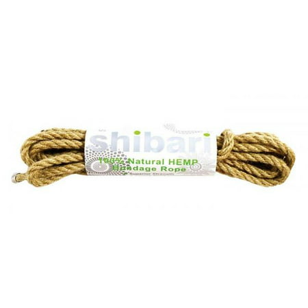 Shibari Natural Hemp Bondage Rope 5m (Best Rope For Shibari)