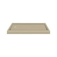thumbnail image 4 of Transolid 60" x 32" Decor Solid Surface Right-Hand Shower Base, Available in Various Colors, 4 of 7