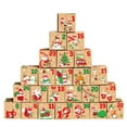 thumbnail image 2 of Zawou Candy-Themed DIY Advent Calendar, 24-Day Countdown Paper Box Set for Christmas Party Activities, Holiday Calendar for Adults and Kids, 2 of 7
