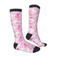 thumbnail image 4 of Lsque Sunflower Rabbit Printed Crew Socks Men's Women's LightWeight Thin Casual Calf Socks ,Knee High Socks,Cotton Socks, 4 of 9
