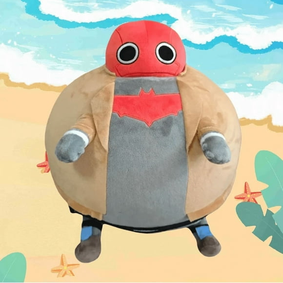 Fat Jason Todd Peluche Fatson 11,8 Pouces Animaux en Peluche Ultra Doux Peluche d'Été Cadeau de Fête d'Anniversaire Meilleur Mignon Collection de Noël Cadeau d'Anniversaire