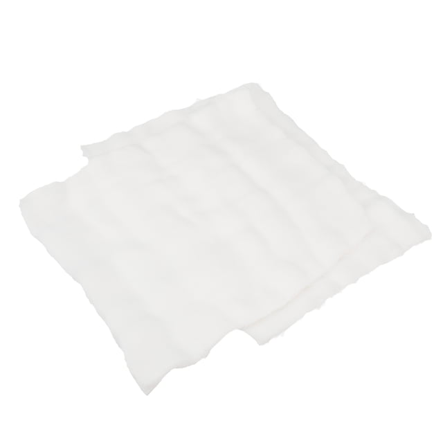 Mascarilla facial de gasa desechable de algodón precortado, suave, para spas y salones de belleza, 100 unidades
