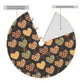 thumbnail image 2 of Lsque Heart Print Christmas Tree Skirt, Tree Skirt with Ties or Velcro, Perfect for Holiday Decorations, Halloween, and New Year-48", 2 of 7